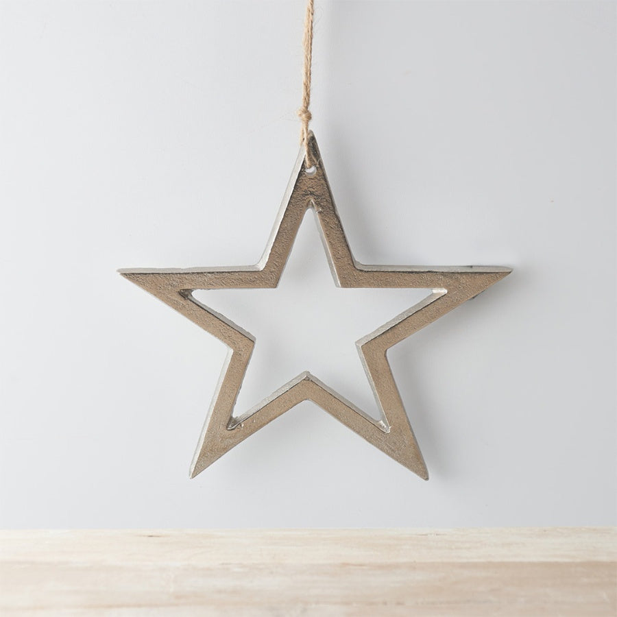 Aluminium Hanging Star (30cm)