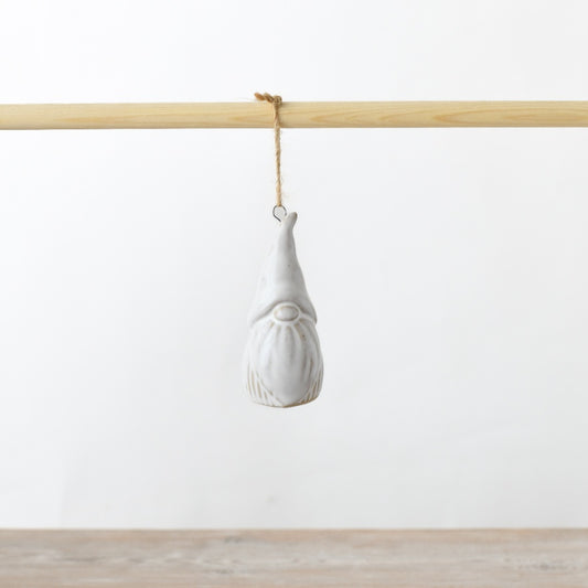 Decorative Glazed Hanging Gonk Ornament - Set of 4