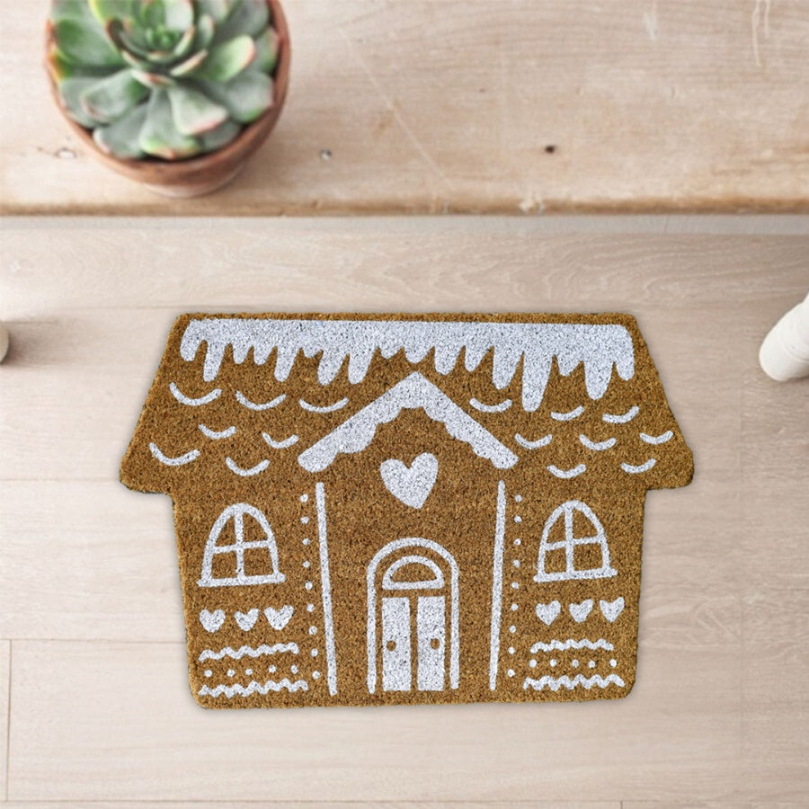 Coir House Christmas Design Door Mat (60cm)