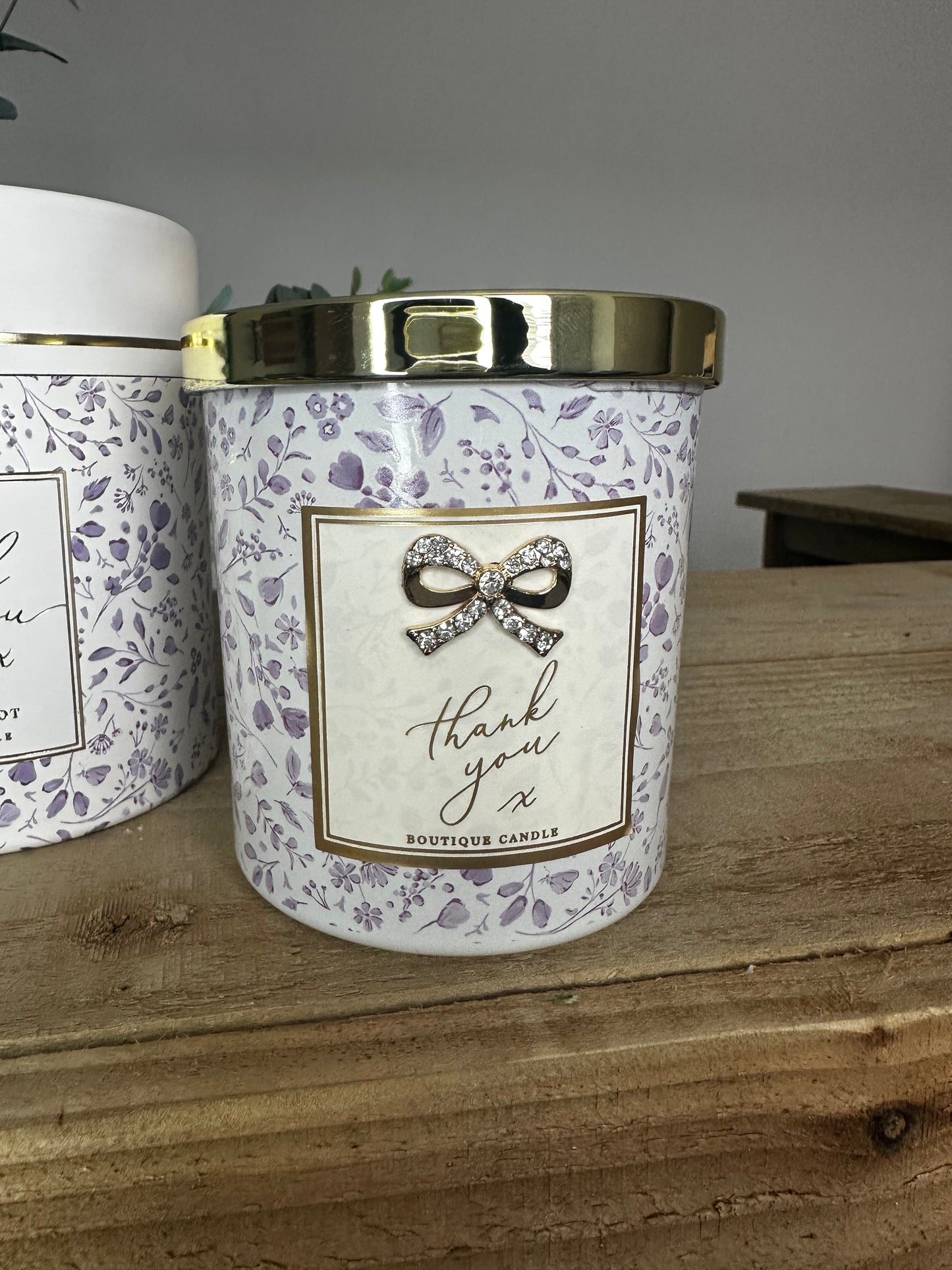Scented Votive Candle in Gift Box - Oud & Bergamot