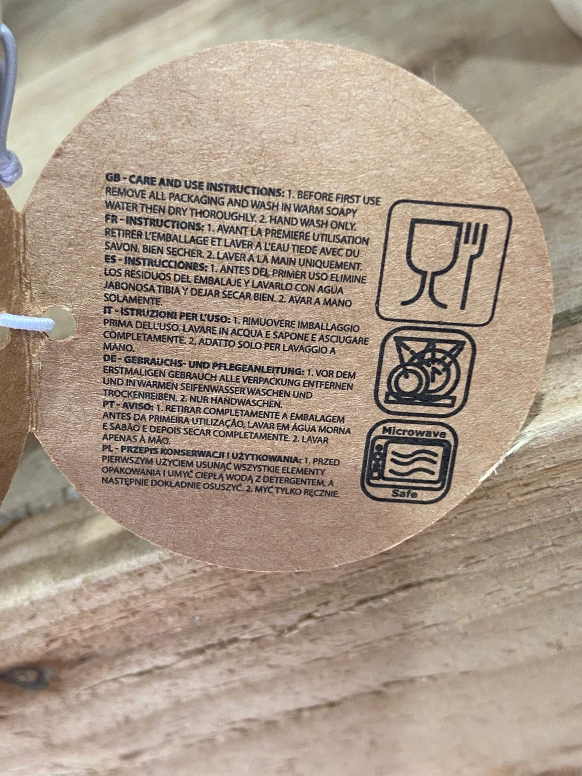 Ceramic "Be Kind" & "Be Happy" Large Mugs (Set of 2)